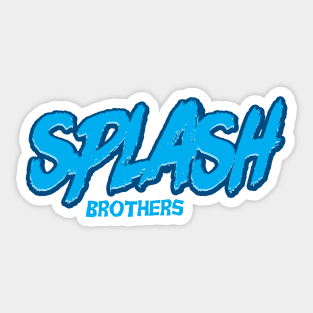 splash brothers Sticker